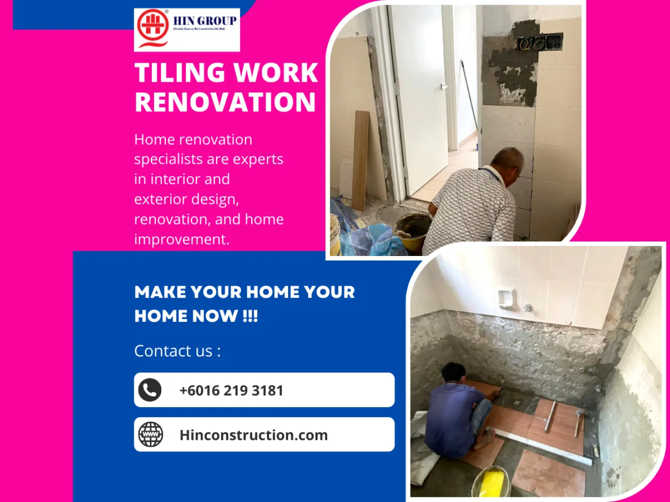 Renovation Contractor of Residential Property in Semenyih Now