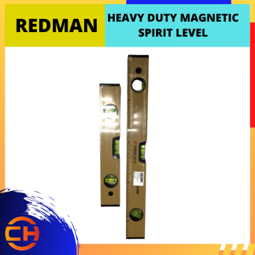 REDMAN HEAVY DUTY MAGNETIC SPIRIT LEVEL