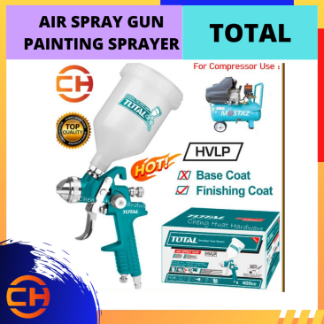 TOTAL AIR SPRAY GUN HVLP PAINTING SPRAYER  [600CC 1.5MM T-TAT10601]  