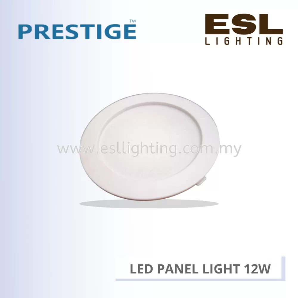 PRESTIGE LED PANEL LIGHT 12W PT-2004LPR ROUND