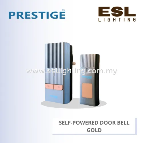 PRESTIGE WIRELESS DOOR BELL (GOLD) PLS-DB606W-GD