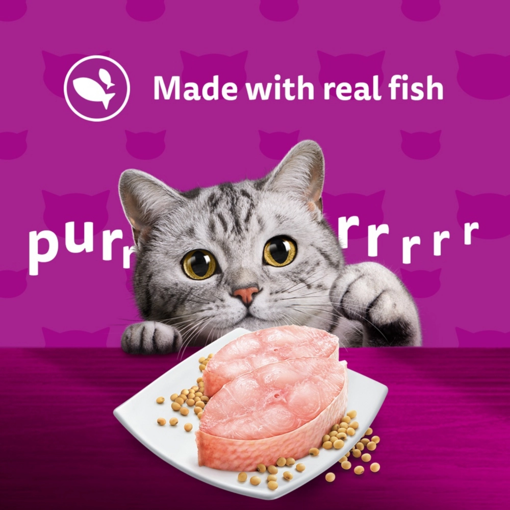 Whiskas 1+ Wet Food Ocean Fish 400g