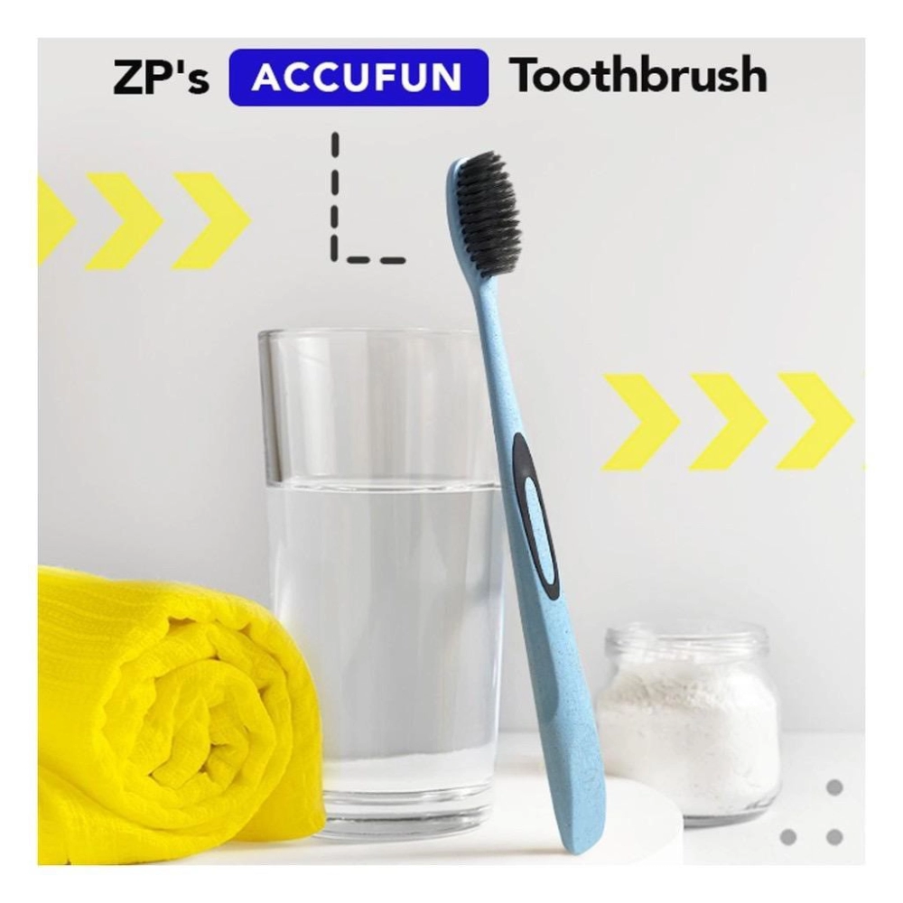 ZP Zennlab Pharmasen Toothbrush 3's - (0.01mm slim tip soft bristle) -Accufun