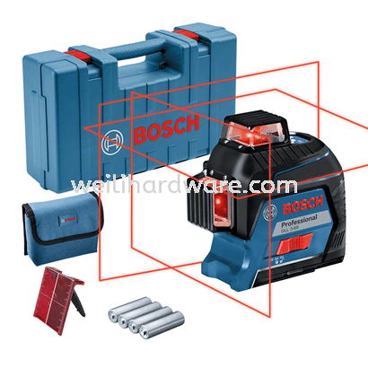 BOSCH GLL3-80 LINE LASER C/W ROTATING MOUNT Laser BOSCH Penang, Malaysia, Butterworth Supplier, Suppliers, Supply, Supplies | Wei Li Hardware Enterprise Sdn Bhd