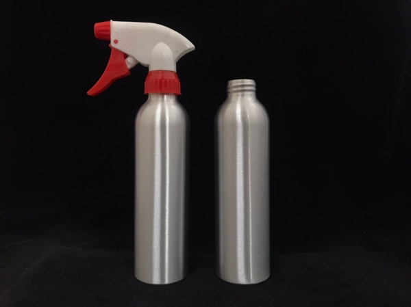 AVB250ALU28 + P90328400RW2 Aluminium Bottle 250ml Aluminium Bottle Malaysia, Johor Bahru (JB), Skudai Supplier, Manufacturer, Supply, Supplies | Kembangan Plastik Sdn Bhd