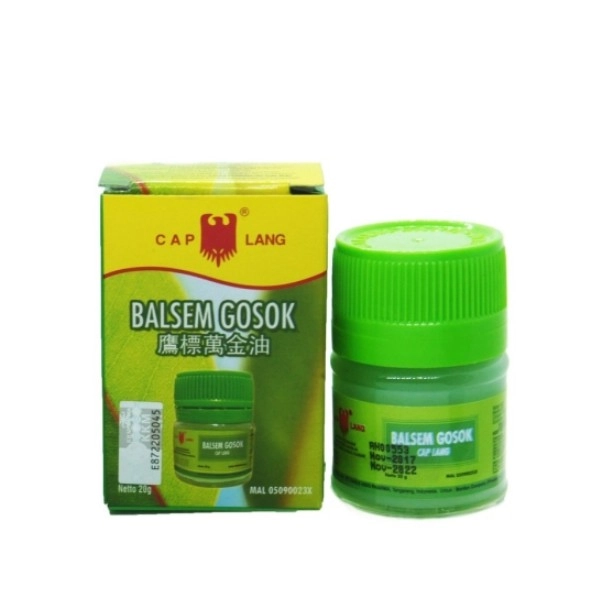 Cap Lang Balsem Gosok - 20g Twinpack-