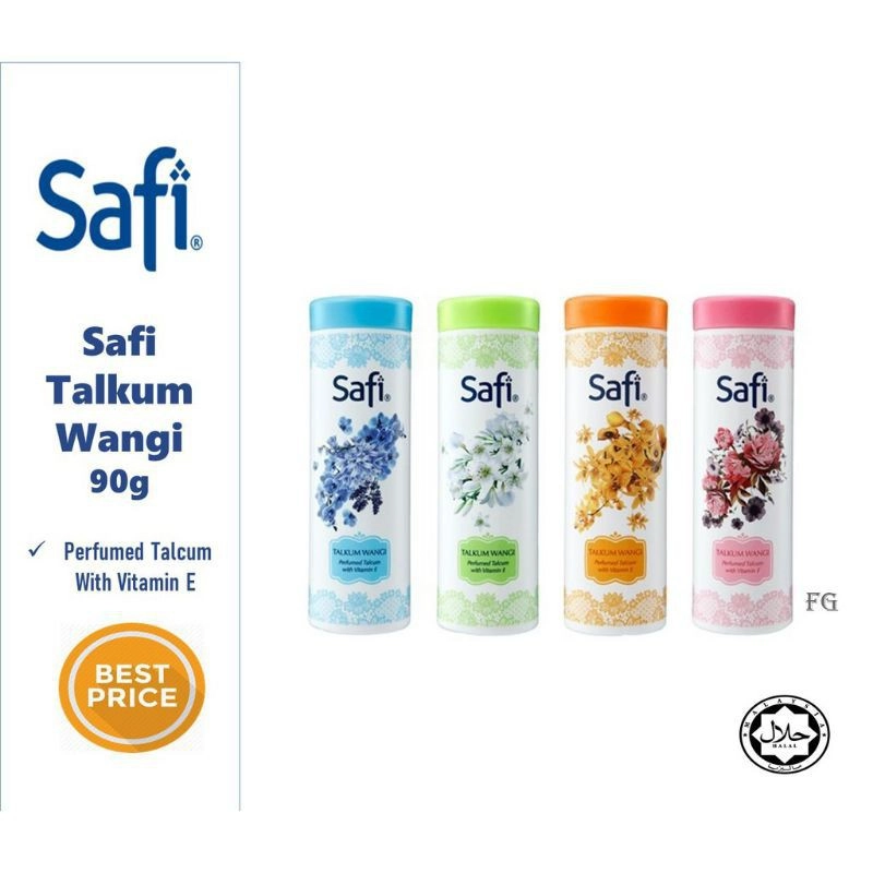 Safi Talkum Wangi  / Perfume Talcum Powder (90g)