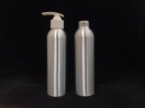 AVB250ALU28 + PAV28410LPW Aluminium Bottle 250ml Aluminium Bottle Malaysia, Johor Bahru (JB), Skudai Supplier, Manufacturer, Supply, Supplies | Kembangan Plastik Sdn Bhd