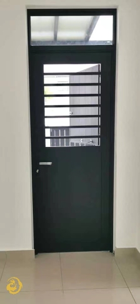 backdoor Burglarproof backdoor Aluminium products Residential  Johor Bahru (JB), Malaysia, Ulu Tiram Supplier, Manufacturer, Supply, Supplies | GAO YONG GLASS & ALUMINIUM WORKS SDN. BHD.