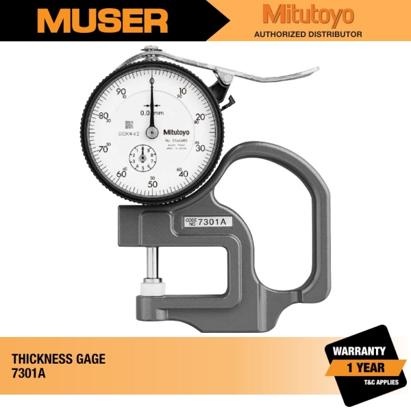 7301A Thickness Gage | Mitutoto by Muser Thickness Gage Mitutoyo Kuala Lumpur (KL), Malaysia, Selangor, Sunway Velocity Supplier, Suppliers, Supply, Supplies | Muser Apac Sdn Bhd