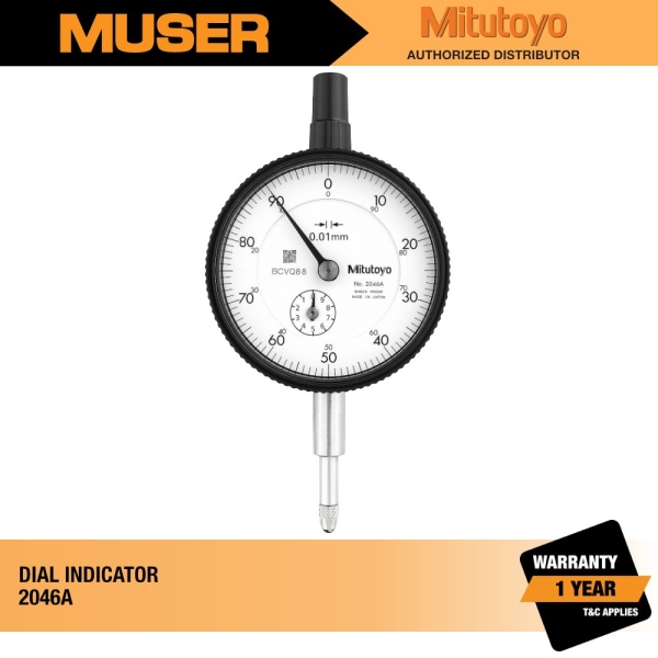 2046A Dial Indicator with Lug | Mitutoyo by Muser Dial Indicators Mitutoyo Kuala Lumpur (KL), Malaysia, Selangor, Sunway Velocity Supplier, Suppliers, Supply, Supplies | Muser Apac Sdn Bhd