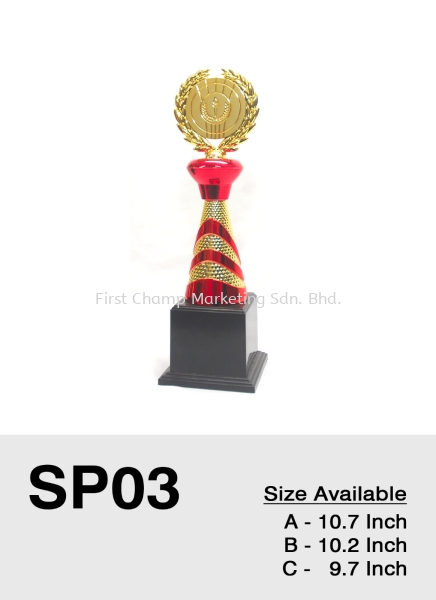 SP03 Special Promotion Exclusive Premium Affordable Plastic Trophy Malaysia Plastic Trophy Trophy Penang, Malaysia, Butterworth Supplier, Suppliers, Supply, Supplies | FIRST CHAMP MARKETING SDN BHD