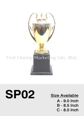 SP02 Special Promotion Exclusive Premium Affordable Plastic Trophy Malaysia