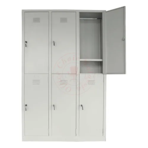 Steel Multiple Locker - 6 Compartment