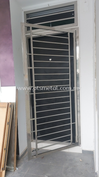 SSD046 Stainless Steel Door Johor Bahru (JB) Design, Supplier, Supply | OTS Metal Works