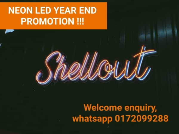 Neon Led Year End Promotion ! LED NEON Selangor, Malaysia, Kuala Lumpur (KL), Subang Jaya Manufacturer, Maker, Supplier, Supply | Far Art Neon Advertising