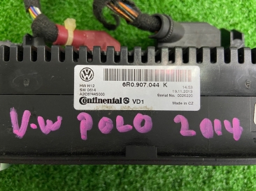 Volkswagen Polo 2014 Air Cond Switch 6RO 907 044 K Used