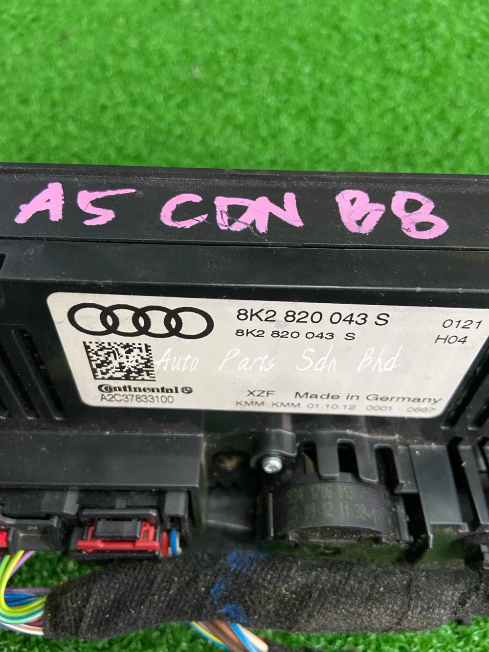 Audi A5 CDN B8 Air Cond Switch 8K2 820 043 S Used