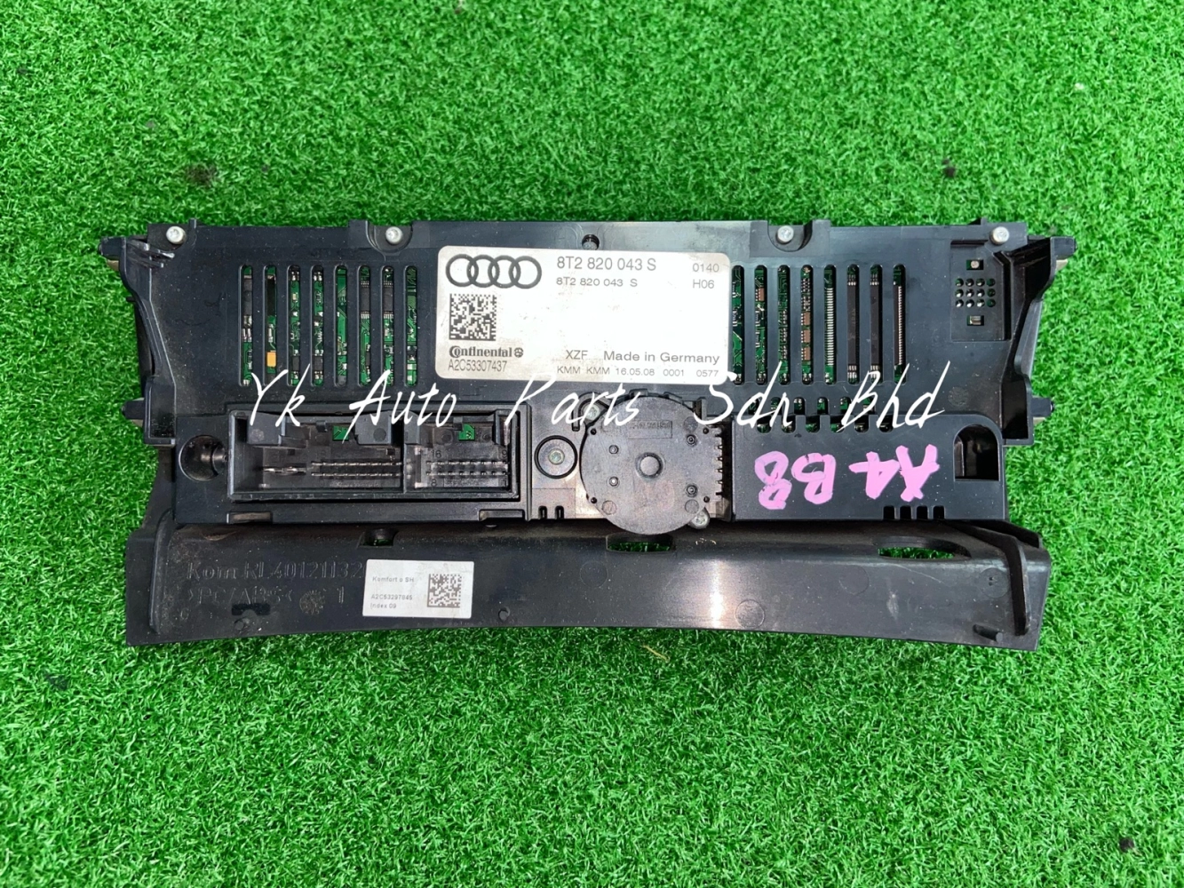 Audi A4 B8 Air Cond Switch 8T2 820 043 S Used