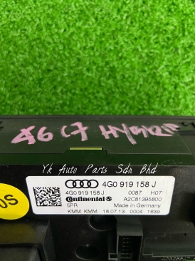 Audi A6 C7 Hybrid Air Cond Switch 4G0 919 158 J Used