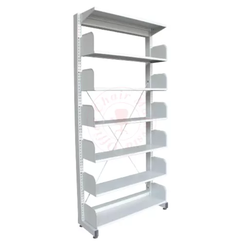 Library Rack Single Sided - 6 Level (without Side Panel)