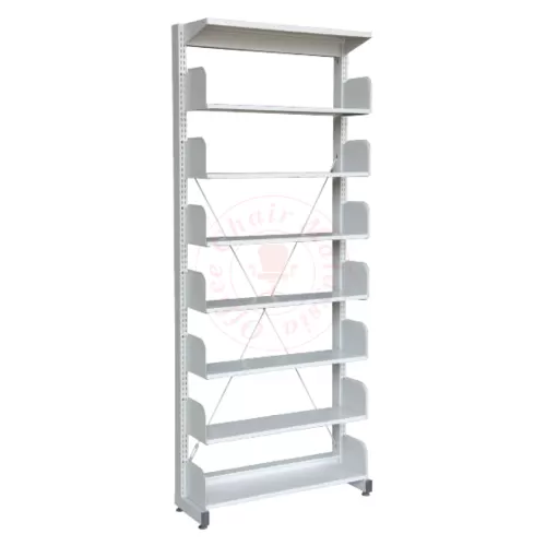 Library Rack Single Sided - 7 Level (without Side Panel)