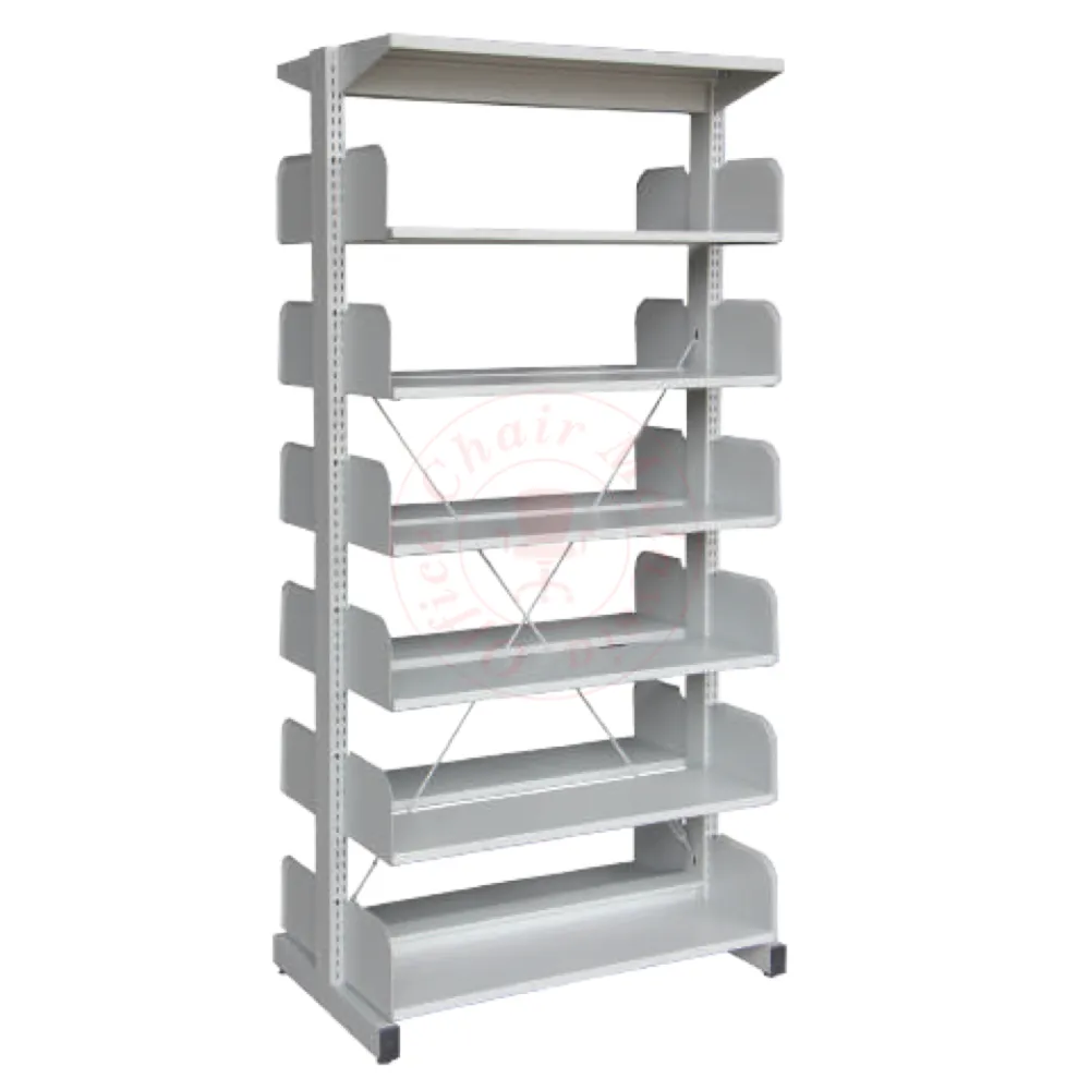 Library Rack Double Sided - 6 Level (without Side Panel)