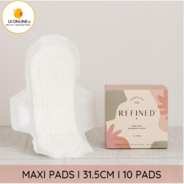 Refined Organic Bamboo Maxiflow Pads (10pcs)