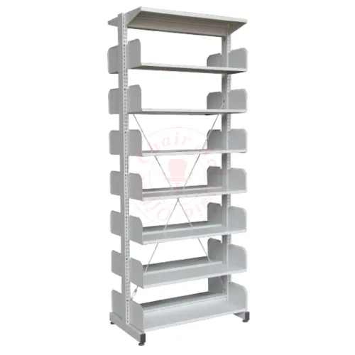 Library Rack Double Sided - 7 Level (without Side Panel)