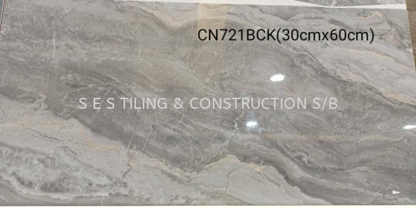 CN721BCK(30cmx60cm) Wall Tiles Porcelain & Ceramic Tiles Melaka, Malaysia, Alor Gajah Supplier, Suppliers, Supply, Supplies | S E S TILING & CONSTRUCTION SDN. BHD.