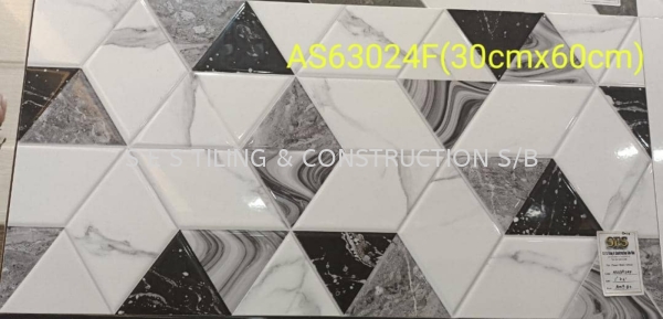 AS63024F(30cmx60cm) Wall Tiles Porcelain & Ceramic Tiles Melaka, Malaysia, Alor Gajah Supplier, Suppliers, Supply, Supplies | S E S TILING & CONSTRUCTION SDN. BHD.