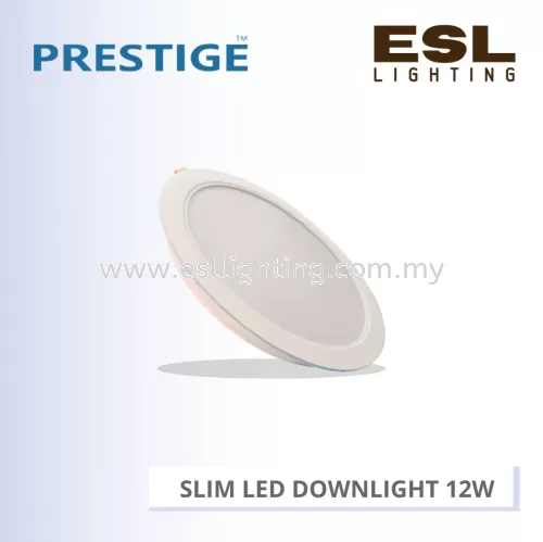 PRESTIGE SLIM LED DOWNLIGHT 12W PPLUSRD/12/125 ROUND