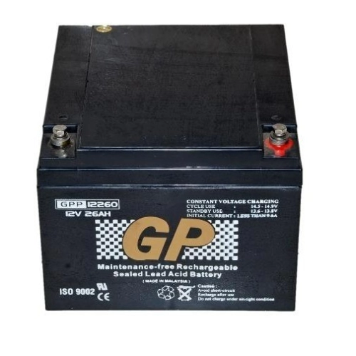 Dry Fid Battery 12Volt-26Ah