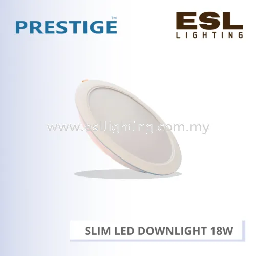 PRESTIGE SLIM LED DOWNLIGHT 18W PPLUSRD/18/150 ROUND