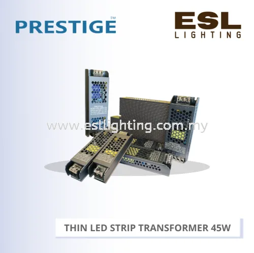 PRESTIGE THIN LED STRIP TRANSFORMER 45W PLS-45W-12V 118MM X 35MM X 22MM