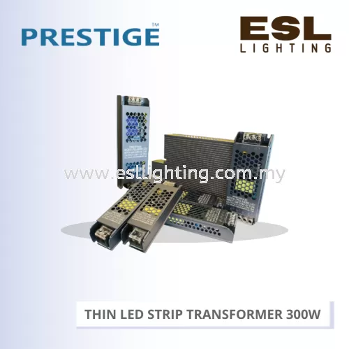 PRESTIGE THIN LED STRIP TRANSFORMER 300W PLS-300W-12V 187MM X 60MM X 27MM