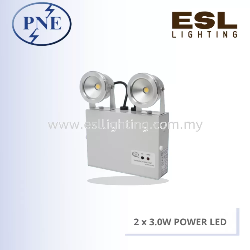 PNE 2X3.0W POWER LED TEL-30 LED (SELF CONTAINED EMERGENCY LUMINAIRES)