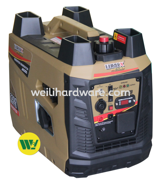 EuroX Gold 2300W JL2300 4-Stroke Portable Inverter Silent Generator GENERATOR Penang, Malaysia, Butterworth Supplier, Suppliers, Supply, Supplies | Wei Li Hardware Enterprise Sdn Bhd