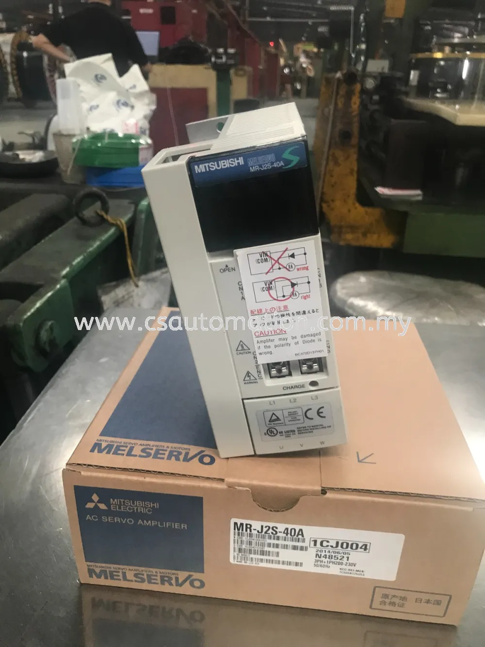 Mitsubishi Ac Servo Drive MR-J2S-40A