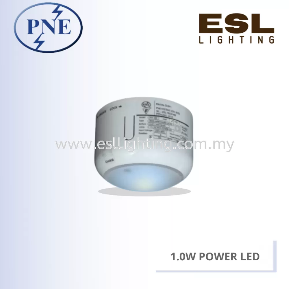PNE 1.0W POWER LED PTH-100 (SELF-CONTAINED EMERGENCY LUMINAIRES)