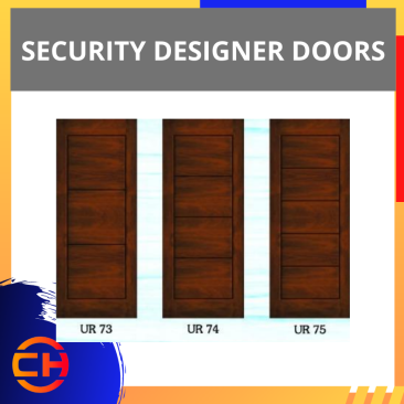 SECURITY DESIGNER DOORS UR73 UR74 UR75