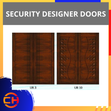 SECURITY DESIGNER DOORS UR3 & UR10 [37"X83" / PAIR]