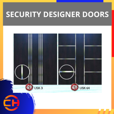 SECURITY DESIGNER DOORS USK3 USK64 [67"X83" / PAIR]