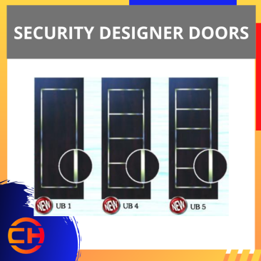 SECURITY DESIGNER DOORS UB1 UB4 UB5