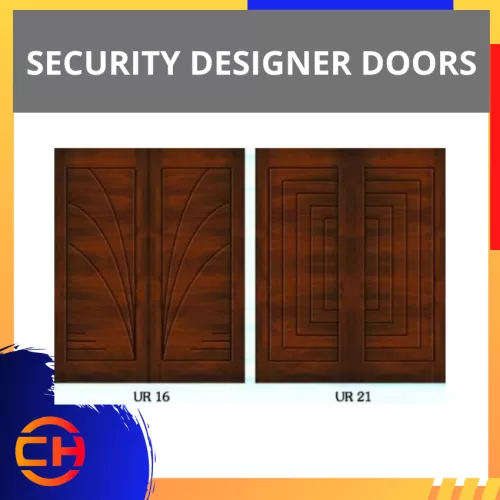 SECURITY DESIGNER DOORS UR16 UR21 [67"X83" / PAIR]