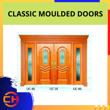 CLASSIC MOULDED DOORS FULL SET UC 4S UC 10 UC 4S [108"X84"]