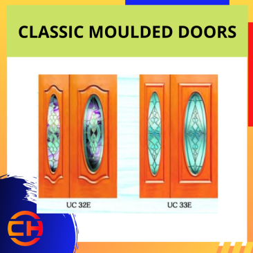 CLASSIC MOULDED DOORS UC 32E UC 33E [52''X83'' / PAIR]