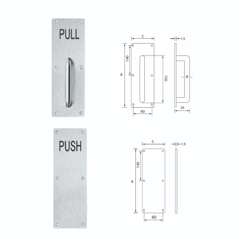 PULL HANDLE | QR-A-18 & QR-A-19