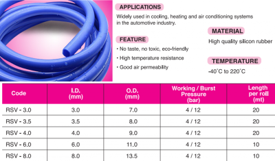 Silicone Vacuum Hose