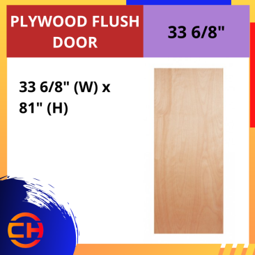 PLYWOOD FLUSH DOOR [33 6/8'']
